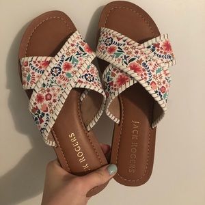 Jack Rogers X Band Floral Sandal - Sloane